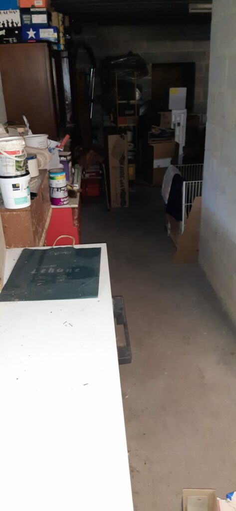 Cave a vidé pour un vide grenier